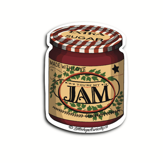 You're My Jam Sticker - Colour Sticker - Little Shop of Curiosity